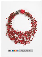 藏品(琉璃珠工藝：相思淚（組）－頸飾（2006）)的圖片